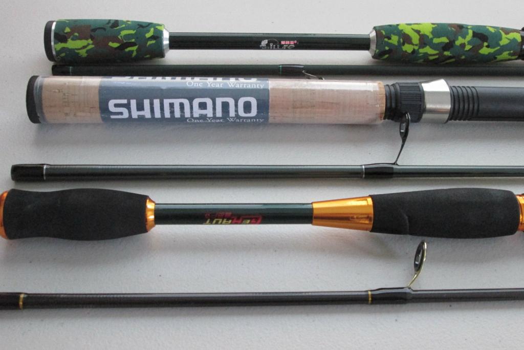 SHIMANO-HARMONIOUS-BASS LOOMIS FISHING ROD SPINNING ROD CARBON COMBO 3